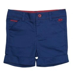 Little Marc Jacobs Navy Blue Cotton Shorts 12 Months For Kids