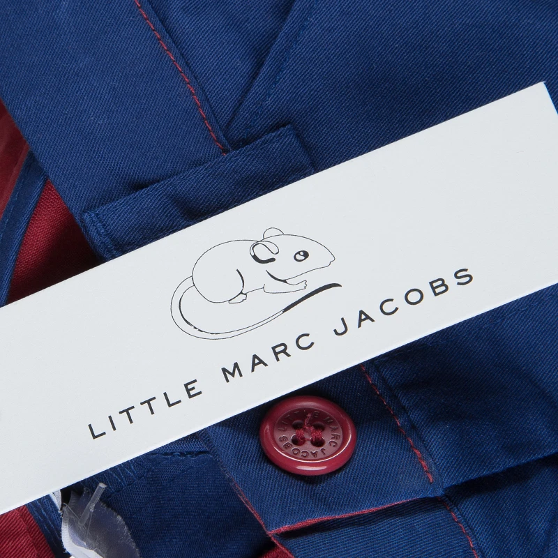 Little Marc Jacobs Navy Blue Cotton Shorts 12 Months For Kids 9 Little Marc Jacobs Navy Blue Cotton Shorts 12 Months For Kids - Image 9