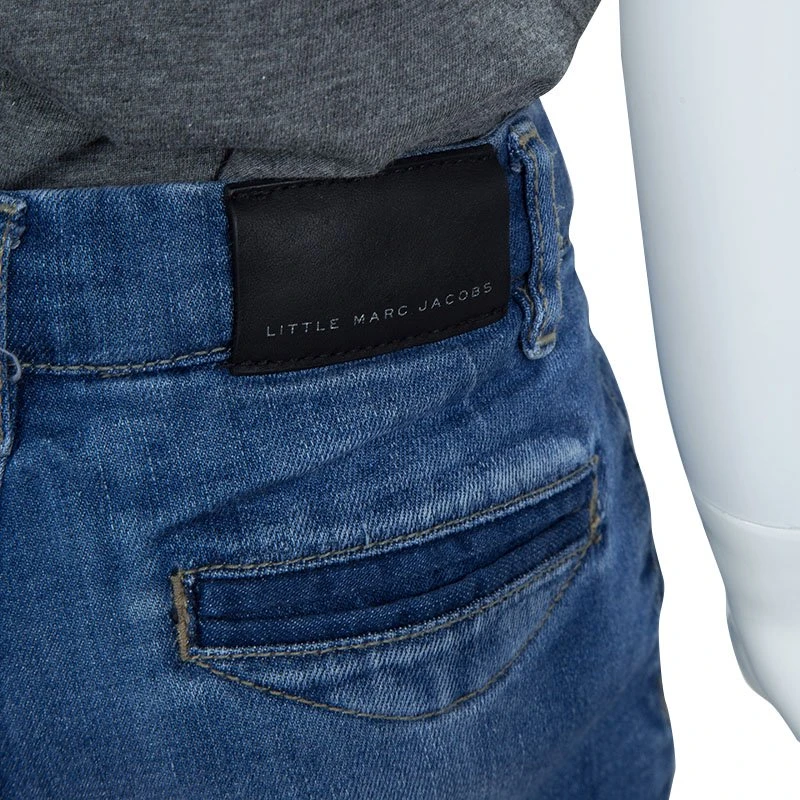 Little Marc Jacobs Indigo Faded Denim Bermuda Shorts 8 Yrs For Kids 5 Little Marc Jacobs Indigo Faded Denim Bermuda Shorts 8 Yrs For Kids - Image 5