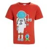 Little Marc Jacobs Red Astronaut Print Crew Neck T-Shirt 6 Yrs For Kids