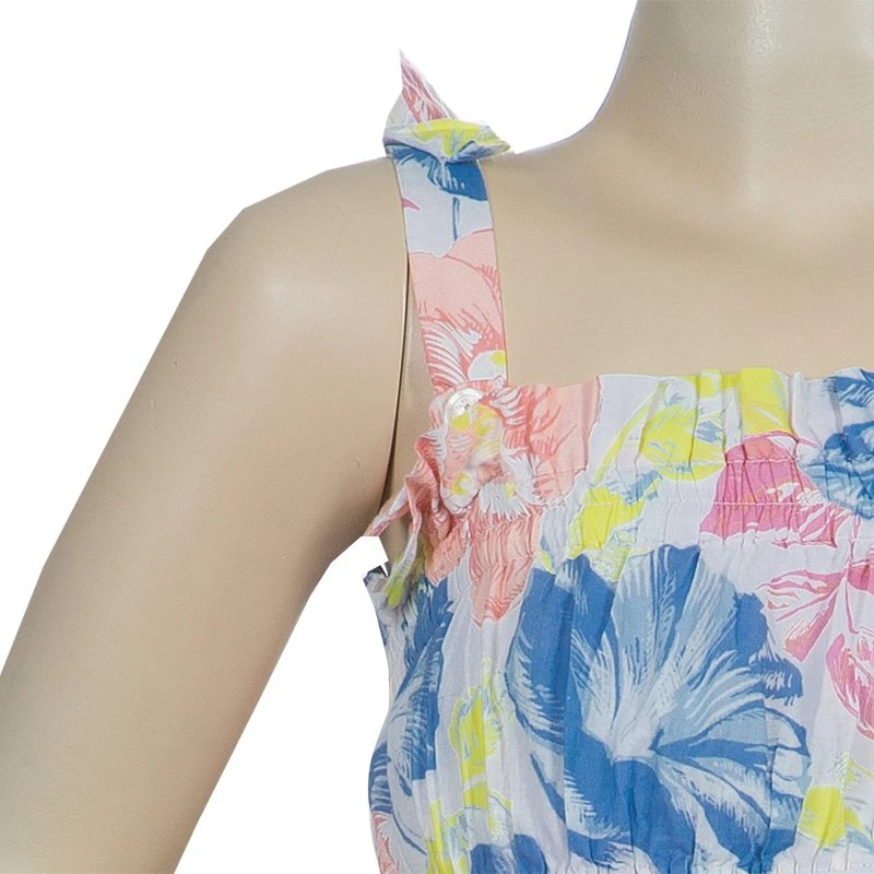 Little Marc Jacobs Multicolor Floral Print Smocking Detail Dress 6 Yrs For Kids 5 Little Marc Jacobs Multicolor Floral Print Smocking Detail Dress 6 Yrs For Kids - Image 5