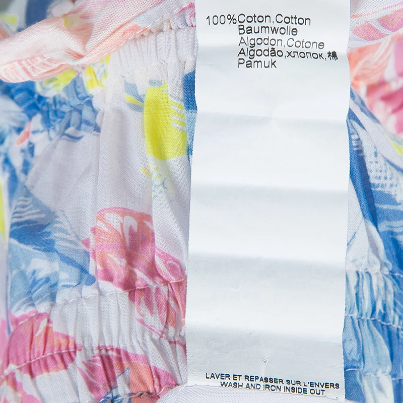 Little Marc Jacobs Multicolor Floral Print Smocking Detail Dress 6 Yrs For Kids 10 Little Marc Jacobs Multicolor Floral Print Smocking Detail Dress 6 Yrs For Kids - Image 10