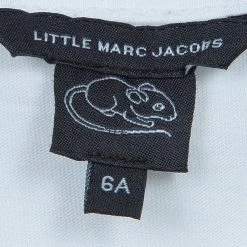 Little Marc Jacobs White Graphic Print T Shirt 6 Yrs For Kids 19 Little Marc Jacobs White Graphic Print T Shirt 6 Yrs For Kids -Marc Jacobs shop luxury kids marc jacobs used girls clothing p56292 0009
