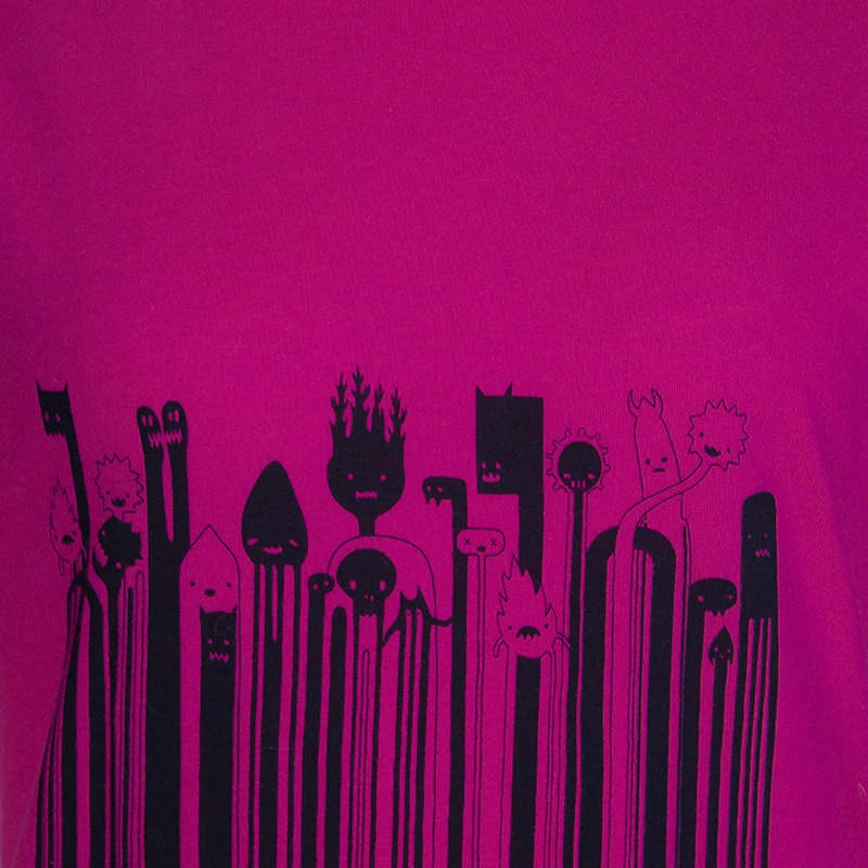 Little Marc Jacobs Pink Printed Long Sleeve T-Shirt 8 Yrs For Kids 4 Little Marc Jacobs Pink Printed Long Sleeve T-Shirt 8 Yrs For Kids - Image 4