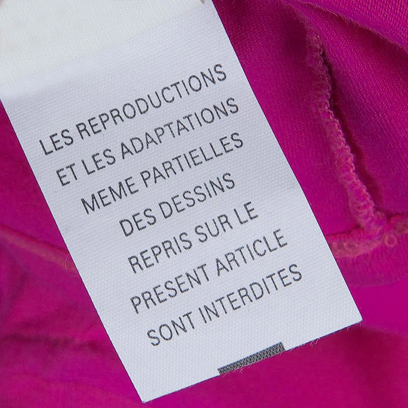 Little Marc Jacobs Pink Printed Long Sleeve T-Shirt 8 Yrs For Kids 16 Little Marc Jacobs Pink Printed Long Sleeve T-Shirt 8 Yrs For Kids - Image 16