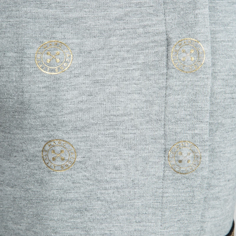 Little Marc Jacobs Grey Knit Long Sleeve Dress 8 Yrs For Kids 4 Little Marc Jacobs Grey Knit Long Sleeve Dress 8 Yrs For Kids - Image 4