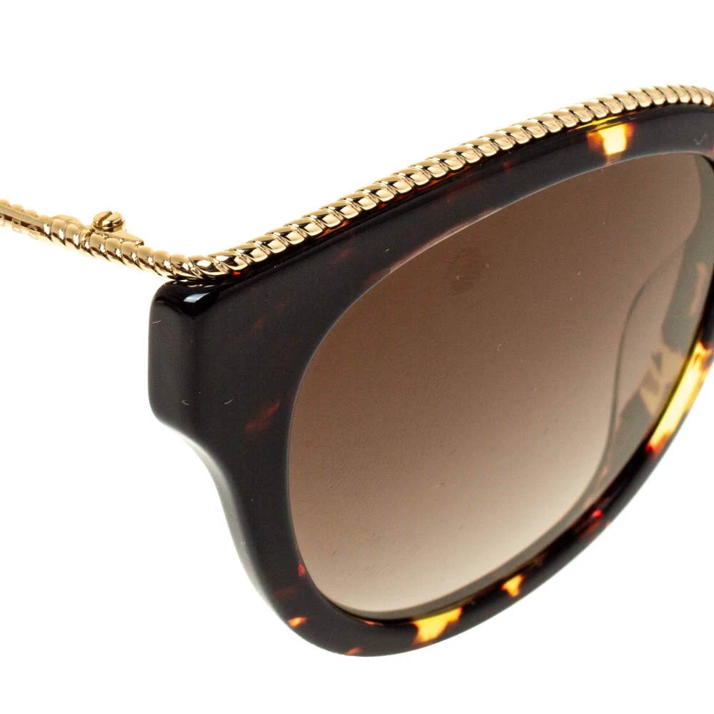 Marc Jacobs Brown Tortoise Gradient Marc 165/S Twisted Temple Cat Eye Sunglasses For Women 4 Marc Jacobs Brown Tortoise Gradient Marc 165/S Twisted Temple Cat Eye Sunglasses For Women - Image 4