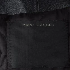 Marc Jacobs Black Goat Leather Fox Fur Trim Embellished Moto Jacket S For Women 10 Marc Jacobs Black Goat Leather Fox Fur Trim Embellished Moto Jacket S For Women -Marc Jacobs shop luxury women marc jacobs new clothes p120977 0005