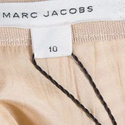Marc Jacobs Peach Striped Skirt L For Women -Marc Jacobs shop luxury women marc jacobs new clothes p56686 009