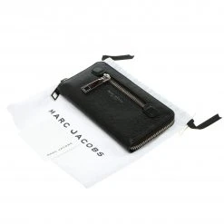 Marc Jacobs Black Leather Gotham Zip Around Wallet For Women -Marc Jacobs shop luxury women marc jacobs new handbags p117598 008 scaled