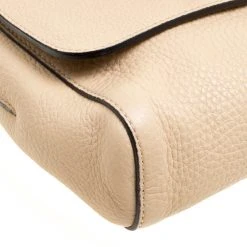 Marc Jacobs Beige Pebbled Leather Small Big Apple Gotham Shoulder Bag For Women -Marc Jacobs shop luxury women marc jacobs new handbags p167251 004