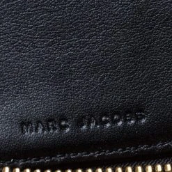 Marc Jacobs Blue Denim Patchwork Zip Around Wallet For Women -Marc Jacobs shop luxury women marc jacobs new handbags p272421 002