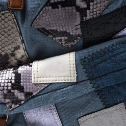 Marc Jacobs Multicolor Denim Patchwork Biker Backpack For Women -Marc Jacobs shop luxury women marc jacobs new handbags p272936 007