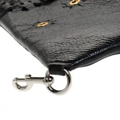 Marc Jacobs Black Laser Cut Leather Embellished Wingman Tote For Women 22 Marc Jacobs Black Laser Cut Leather Embellished Wingman Tote For Women -Marc Jacobs shop luxury women marc jacobs new handbags p279926 010