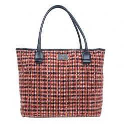 Marc Jacobs Orange Tweed The Hole Tote Bag For Women