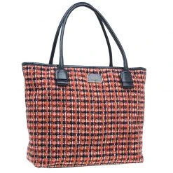 Marc Jacobs Orange Tweed The Hole Tote Bag For Women -Marc Jacobs shop luxury women marc jacobs new handbags p42232 003