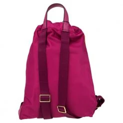 Marc Jacobs Magenta Nylon Active Drawstring Backpack For Women -Marc Jacobs shop luxury women marc jacobs new handbags p487887 006