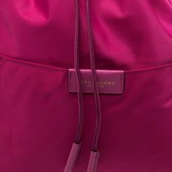 Marc Jacobs Magenta Nylon Active Drawstring Backpack For Women -Marc Jacobs shop luxury women marc jacobs new handbags p487887 007