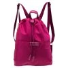 Marc Jacobs Magenta Nylon Active Drawstring Backpack For Women
