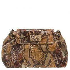 Marc Jacobs Beige Python And Sequins Mae Shoulder Bag For Women -Marc Jacobs shop luxury women marc jacobs new handbags p49911 0004
