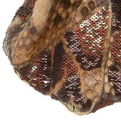 Marc Jacobs Beige Python And Sequins Mae Shoulder Bag For Women -Marc Jacobs shop luxury women marc jacobs new handbags p49911 0010