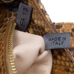 Marc Jacobs Beige Python And Sequins Mae Shoulder Bag For Women -Marc Jacobs shop luxury women marc jacobs new handbags p49911 0015