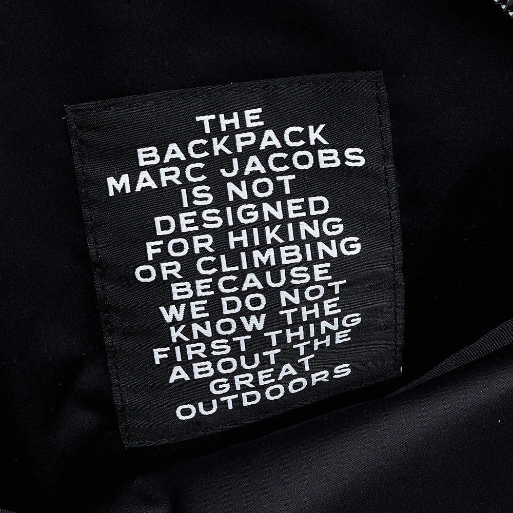 Marc Jacobs Black Nylon And Leather Backpack For Women 8 Marc Jacobs Black Nylon And Leather Backpack For Women - Image 8