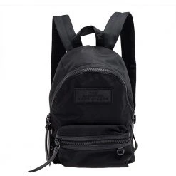 Marc Jacobs Black Nylon And Leather Backpack For Women