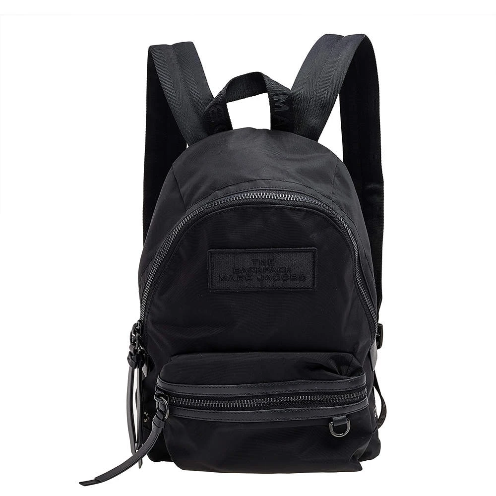 Marc Jacobs Black Nylon And Leather Backpack For Women 1 Marc Jacobs Black Nylon And Leather Backpack For Women