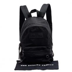 Marc Jacobs Black Nylon And Leather Backpack For Women 19 Marc Jacobs Black Nylon And Leather Backpack For Women -Marc Jacobs shop luxury women marc jacobs new handbags p536724 007