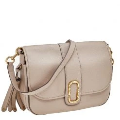 Marc Jacobs Beige Leather Interlock Messenger For Women 13 Marc Jacobs Beige Leather Interlock Messenger For Women -Marc Jacobs shop luxury women marc jacobs new handbags p566983 010