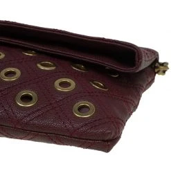 Marc Jacobs Burgundy Leather Sandy Eyelets Shoulder Bag For Women 19 Marc Jacobs Burgundy Leather Sandy Eyelets Shoulder Bag For Women -Marc Jacobs shop luxury women marc jacobs new handbags p89682 010