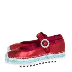 Marc Jacobs Metallic Red Nubuck Suzi Crystal Embellished Brooch Mary Jane Espadrille Platforms Size 39 For Women 11 Marc Jacobs Metallic Red Nubuck Suzi Crystal Embellished Brooch Mary Jane Espadrille Platforms Size 39 For Women -Marc Jacobs shop luxury women marc jacobs new shoes p256156 007