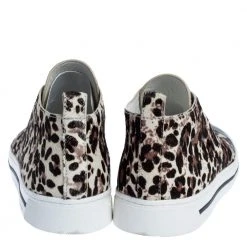 Marc Jacobs Black/Brown Animal Print Pony Hair And Patent High Top Sneakers Size 38 For Women 12 Marc Jacobs Black/Brown Animal Print Pony Hair And Patent High Top Sneakers Size 38 For Women -Marc Jacobs shop luxury women marc jacobs new shoes p320223 002