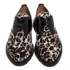 Marc Jacobs Black Patent Leather And Pony Hair Lace Up Derby Size 40 For Women 10 Marc Jacobs Black Patent Leather And Pony Hair Lace Up Derby Size 40 For Women -Marc Jacobs shop luxury women marc jacobs new shoes p324741 1599503898 010