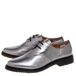 Marc Jacobs Grey Leather Lace Up Derby Size 39 For Women -Marc Jacobs shop luxury women marc jacobs new shoes p324746 003