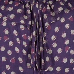 Marc Jacobs Purple Printed Chiffon Ruffle Trim Sleeveless Top S For Women 8 Marc Jacobs Purple Printed Chiffon Ruffle Trim Sleeveless Top S For Women -Marc Jacobs shop luxury women marc jacobs used clothes p118460 0004