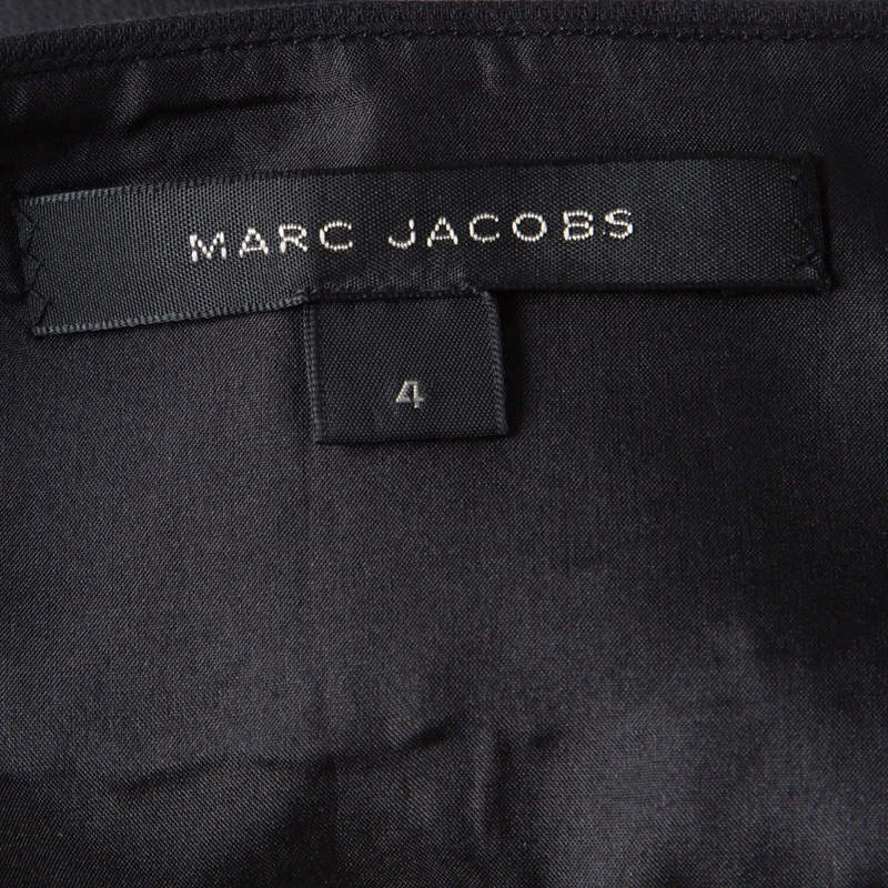 Marc Jacobs Monochrome Colorblock Cotton Mohair Blend Sleeveless Dress S For Women 5 Marc Jacobs Monochrome Colorblock Cotton Mohair Blend Sleeveless Dress S For Women - Image 5