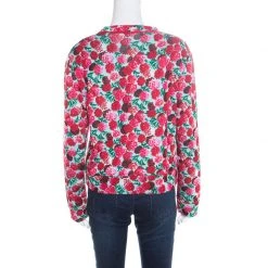 Marc Jacobs Multicolor Floral Print Sweatshirt M For Women -Marc Jacobs shop luxury women marc jacobs used clothes p171506 002
