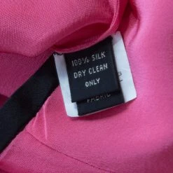 Marc Jacobs Pink Silk Contrast Heart Applique Dolman Sleeve Blouse L For Women -Marc Jacobs shop luxury women marc jacobs used clothes p197378 001