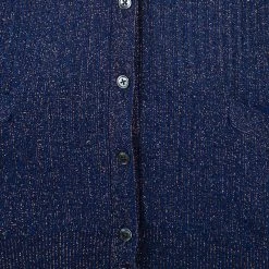 Marc Jacobs Blue Metallic Cardigan M For Women -Marc Jacobs shop luxury women marc jacobs used clothes p41414 007