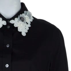 Marc Jacobs Embellished Collar Shirt L For Women -Marc Jacobs shop luxury women marc jacobs used clothes p57065 004