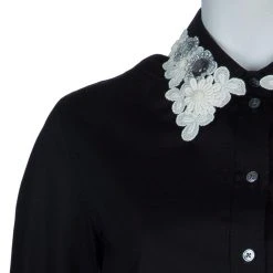 Marc Jacobs Embellished Collar Shirt L For Women -Marc Jacobs shop luxury women marc jacobs used clothes p57065 005