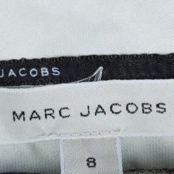 Marc Jacobs Grey Wool Wide Leg Belted Trousers M For Women 17 Marc Jacobs Grey Wool Wide Leg Belted Trousers M For Women -Marc Jacobs shop luxury women marc jacobs used clothes p63953 009