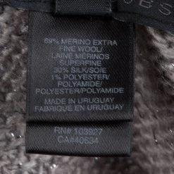 Marc Jacobs Grey Cable Knit Owl Pattern Sweater M For Women -Marc Jacobs shop luxury women marc jacobs used clothes p77504 006