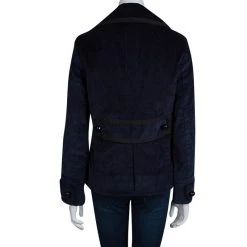Marc Jacobs Navy Blue Corduroy Jacket L For Women -Marc Jacobs shop luxury women marc jacobs used clothes p77521 003