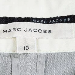 Marc Jacobs Grey Silk Wide Leg Ankle Length Trousers L For Women 10 Marc Jacobs Grey Silk Wide Leg Ankle Length Trousers L For Women -Marc Jacobs shop luxury women marc jacobs used clothes p90957 0005