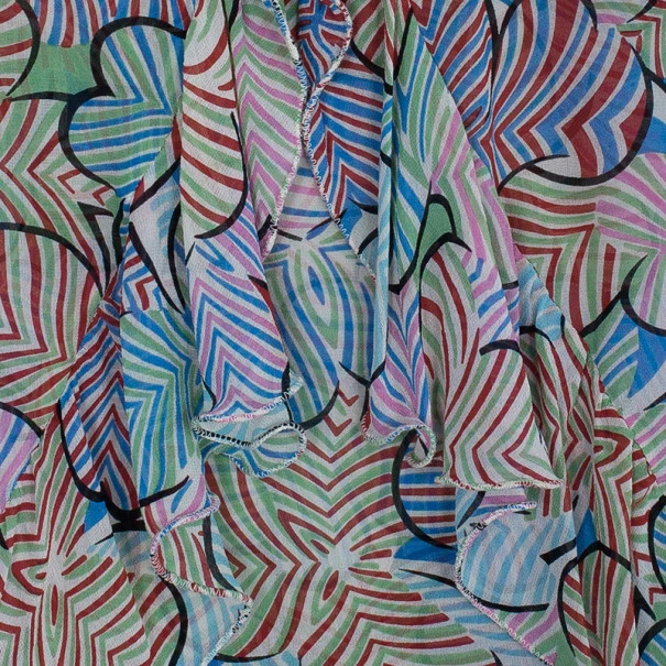 Marc Jacobs Silk Ruffle Trimmed Top XS For Women 7 Marc Jacobs Silk Ruffle Trimmed Top XS For Women - Image 7