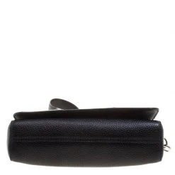 Marc Jacobs Black Leather Small Haze Shoulder Bag For Women -Marc Jacobs shop luxury women marc jacobs used handbags p112119 0006