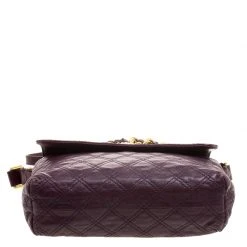 Marc Jacobs Burgundy Quilted Leather Shoulder Bag For Women -Marc Jacobs shop luxury women marc jacobs used handbags p115677 0005